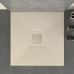 plato de ducha Modelo Mica Plus Crema