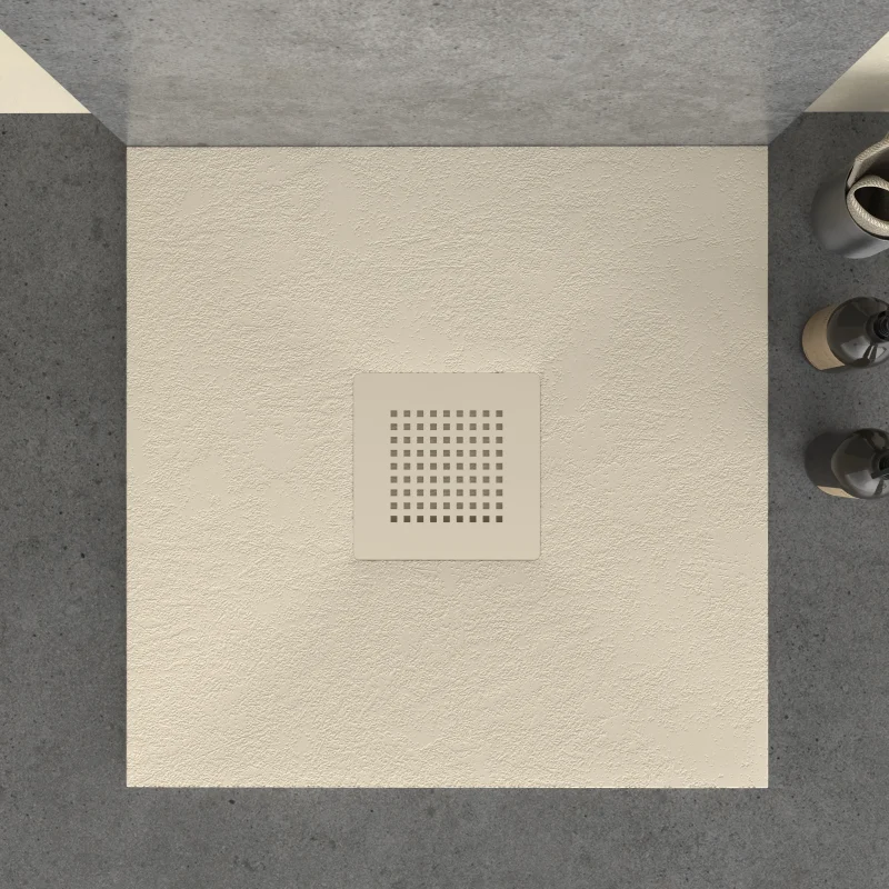 plato de ducha Modelo Mica Plus Crema