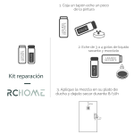 Kit de Réparation pour Receveur de Douche en Résine - Éclats et Fissures – Image 2